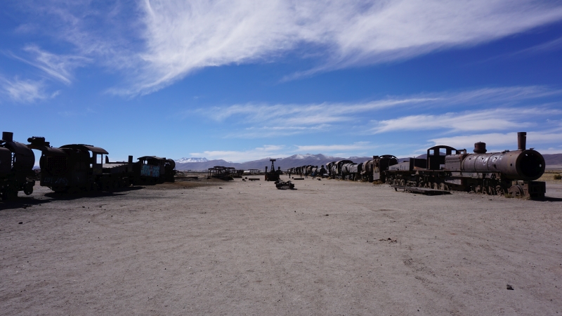 Uyuni train cemetery 12