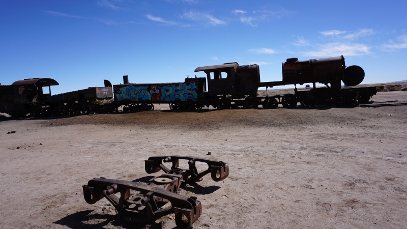 Uyuni train cemetery 16