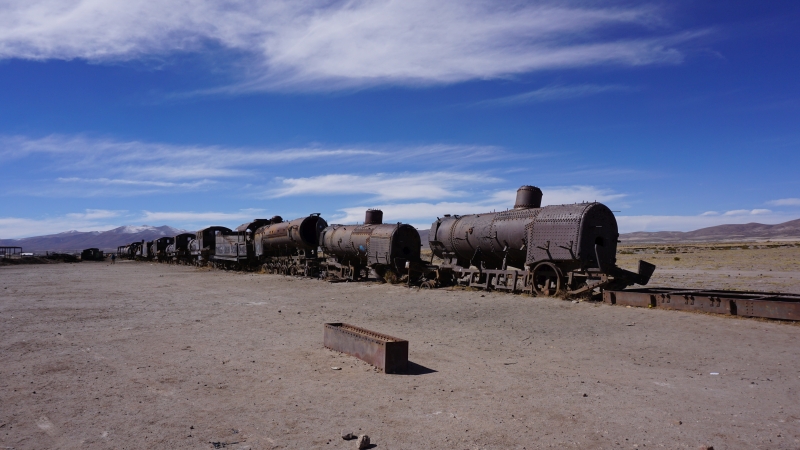 Uyuni train cemetery 17