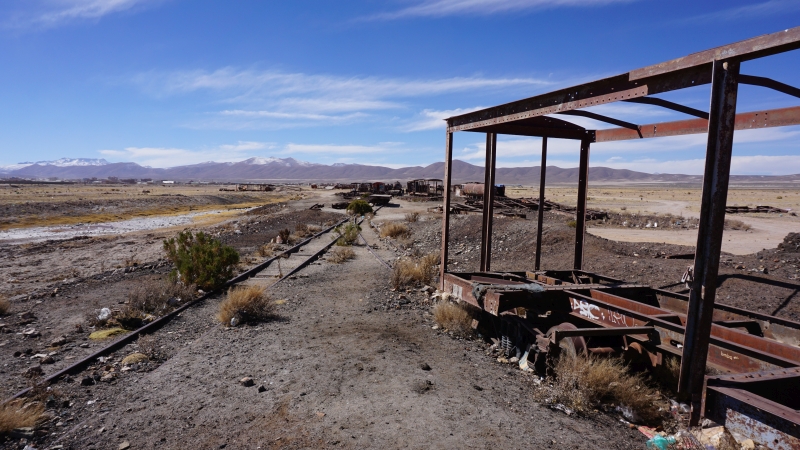 Uyuni train cemetery 21
