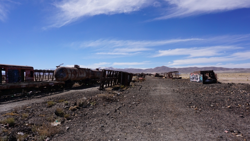 Uyuni train cemetery 26