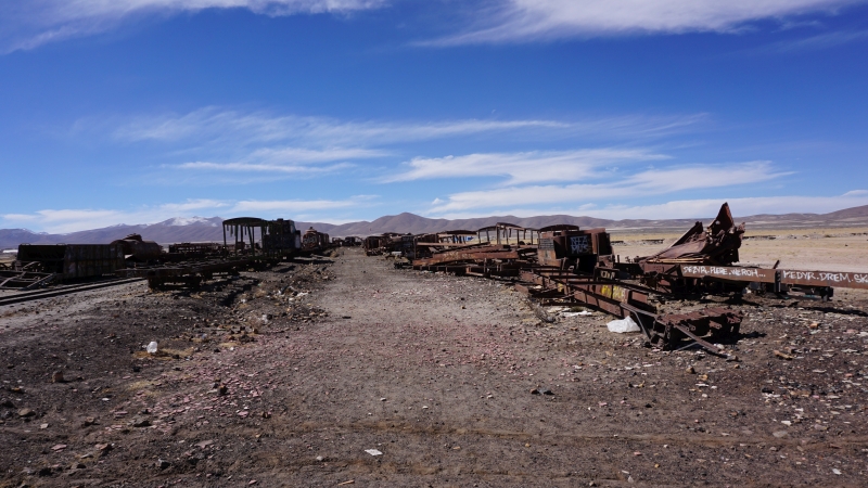Uyuni train cemetery 28