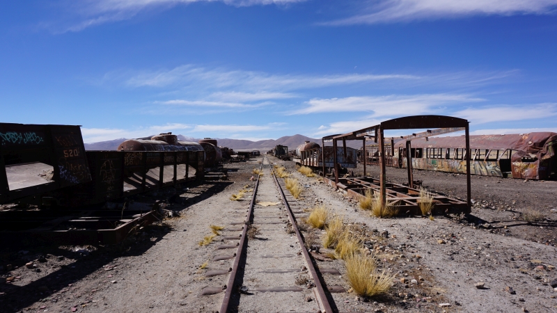 Uyuni train cemetery 30