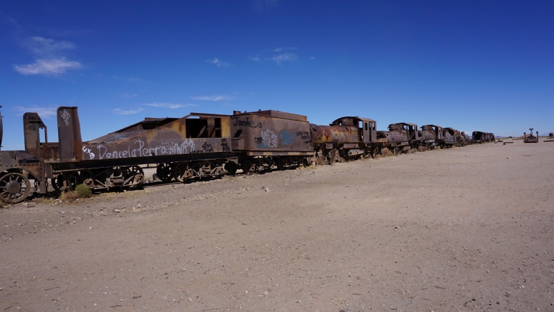 Uyuni train cemetery 34