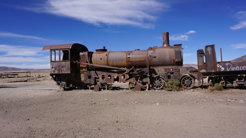 Uyuni train cemetery 35
