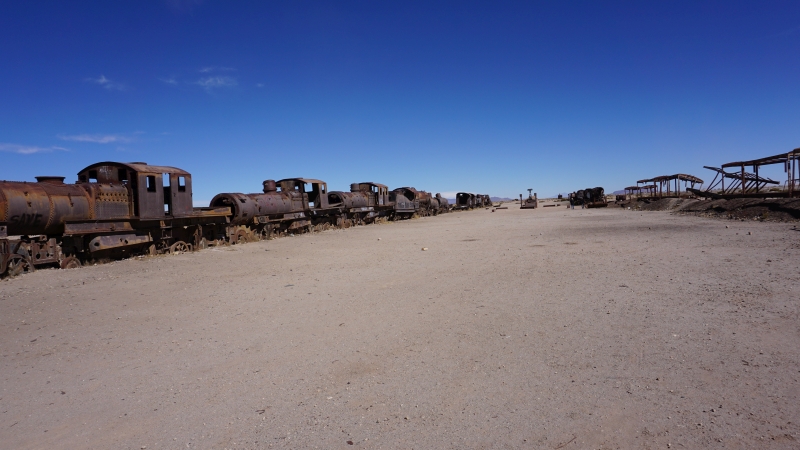 Uyuni train cemetery 36