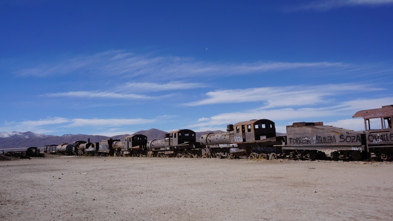 Uyuni train cemetery 39