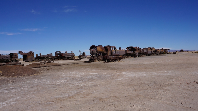 Uyuni train cemetery 42