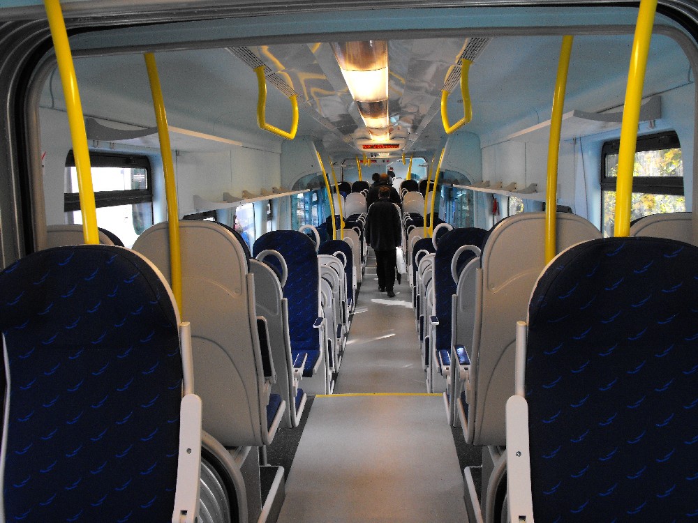 trako szynobus wnetrze