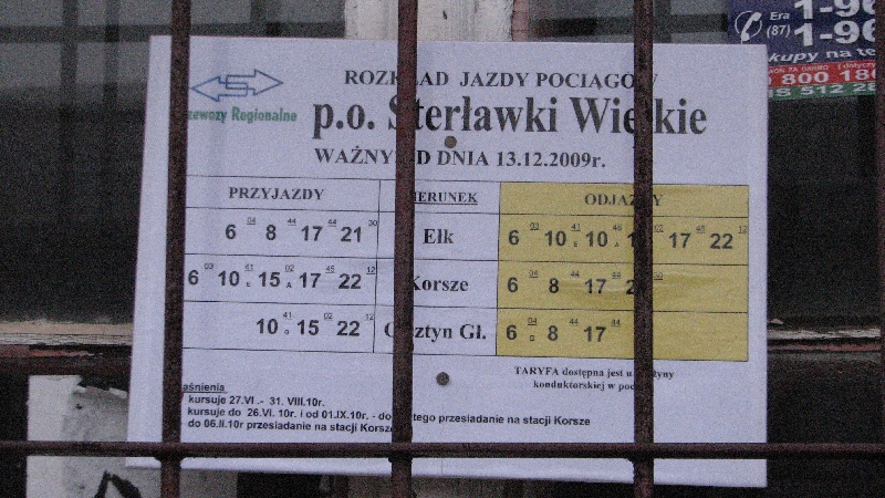 Sterławki w 16