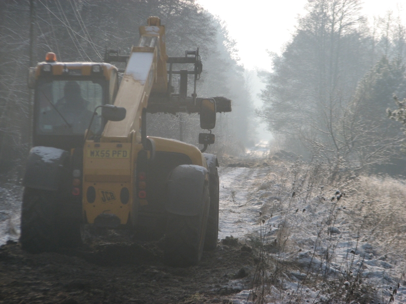 Szczytno-Biskupiec - rozbiórka 02
