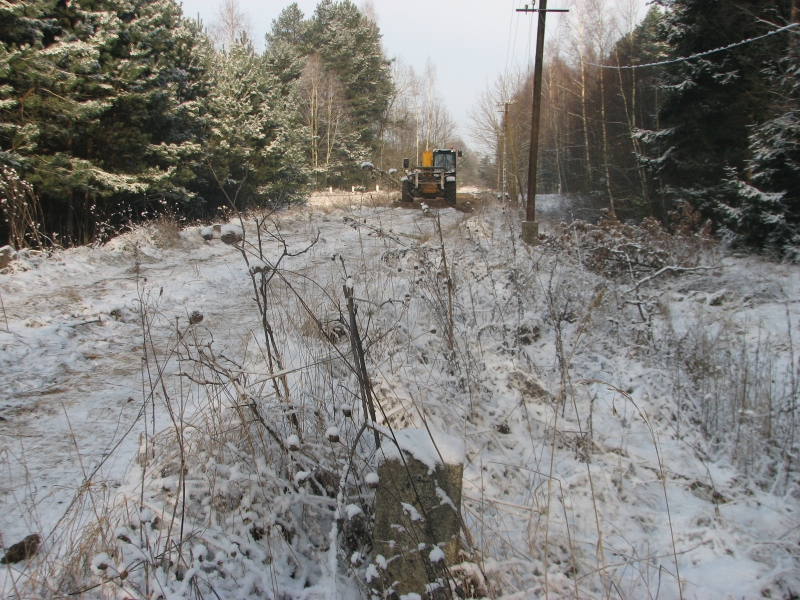 Szczytno-Biskupiec - rozbiórka 08