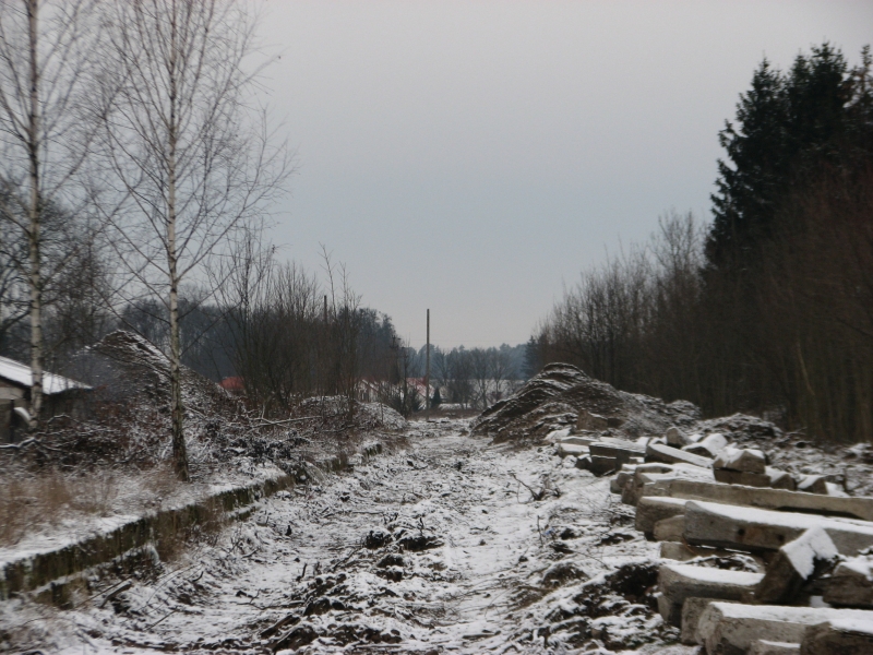 Szczytno-Biskupiec - rozbiórka 17