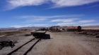 Uyuni train cemetery 24